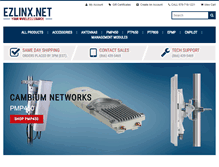 Tablet Screenshot of ezlinx.net